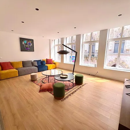 Loft 250 M2 Toit Terrasse Parking Netflix Douai
